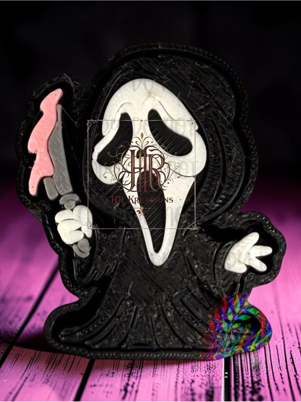 Ghost face fidget clicker small fidget toy